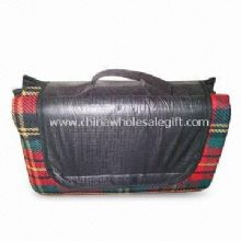 Water-resistant Picnic Blanket with Carrying Strap images