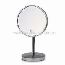 Makeup-spejl med 3 x forstørrelse lavet af jern og glas images