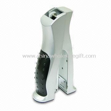 Rubberized Hand Grip and Solid Construction Stapler with Stand-up Style