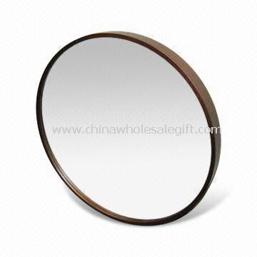 Specchio cosmetico in legno
