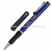 Corporate Pen mit ergonomischer Gummi Comport Griff und Messing-Clip images