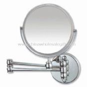 Wall Mount Cosmetic Mirror with Polished Chrome Finish images