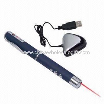 USB Plug and Play pena dengan Laser Pointer