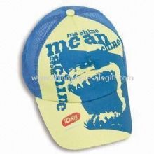 Plastic Snap Closure Cotton Mesh Trucker Cap images