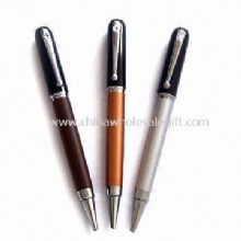 Twist Metal Ballpoint Pens with Shining Chromed Parts images