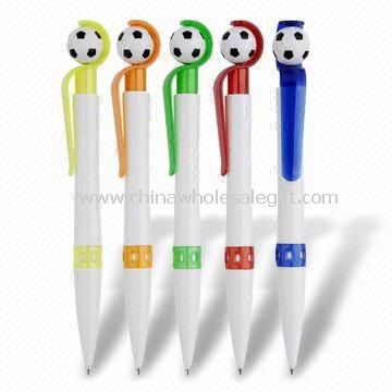 كرة القدم تصميم القلم الترويجية