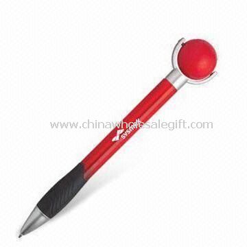 Promotional Stressball Pen Available in Baseball, Basketball, and Football Shapes