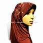 Muzułmańskie apaszka/hidżab wykonane z bawełny/szyfon/Pashmina/jedwab/Opatrunki/Spandex/Chinlon small picture