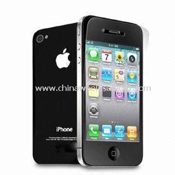 Elma iPhone 4 G için parlama önleyici ekran koruma