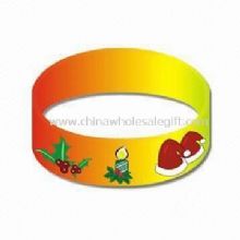 Silicone Wristband with Luminous Color images