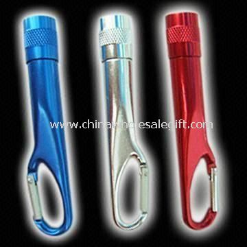 LED carabiner torch lys