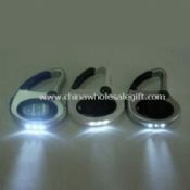 Mousqueton porte-clés avec lampes de poche LED en ABS images