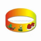 Pulseira de silicone com cores luminosas images