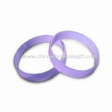 Bracelets en silicone caoutchouc UV