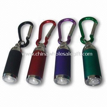 Zooming Flashlights with High Power LED Light and Carabiner