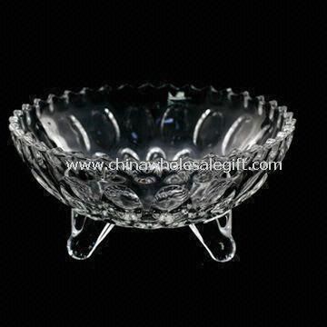 Crystal Glass Candy Dish/Fruit Bowl