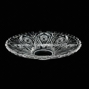 Crystal Glass Plate or Candy Dish
