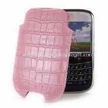 Leather Sleeve Pouch for BlackBerry 9000 images