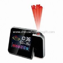 Multifunctional Weather Station with Projection Clock and Colorful LED Backlight images
