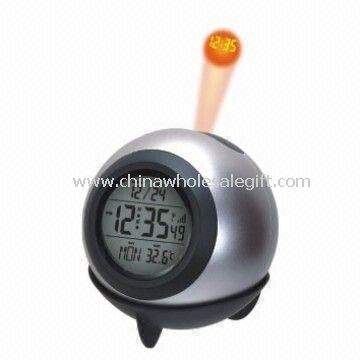 LCD alarm projection Clock with calendar