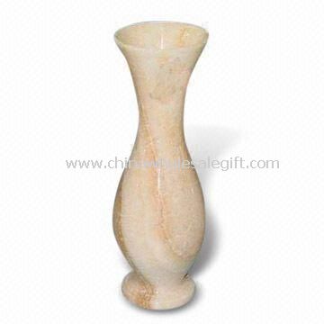 Elegante Marmor Vase für Home und Office-Dekoration