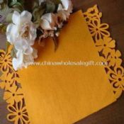 Felt Placemat with Flower Border Design images