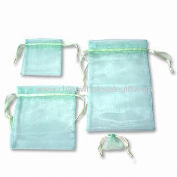 Organza and Ribbon Pouch