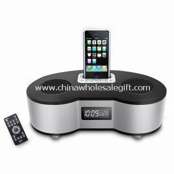 2.1CH digital Music Center/iPod Dock compatibile con tutti gli iPod e iPhone