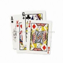 Genanvendelige spillekort fremstillet af PVC images