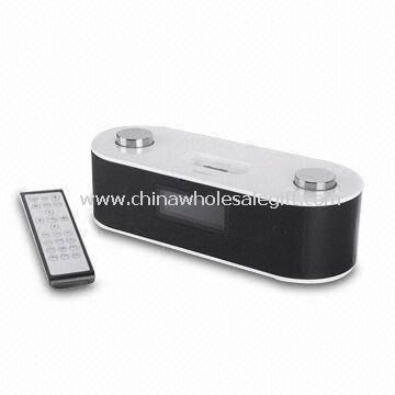 iPod Dock Speaker with Frequency Response of 30Hz to 20kHz