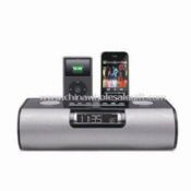 Dual Dock Alarm Clock Radio untuk iPod dan iPhone images