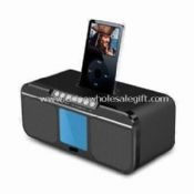 iPod Dock Speaker with White Backlit LCD Screen images