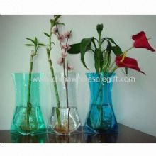 Vase hergestellt aus PVC geeignet, verschiedenen Blumen zu halten images