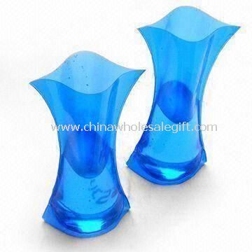 Foldable Vases Made of ATBC/PVC