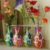 PVC ile yapılmış çiçek vazo images