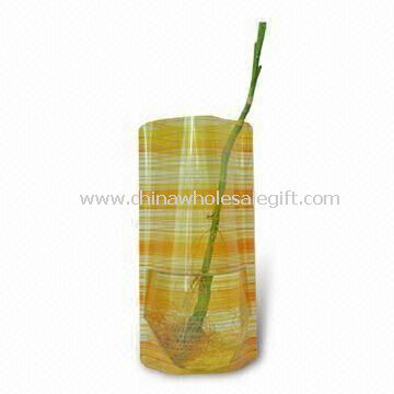 PVC Foldable Wall Flower Vase with Logo Print