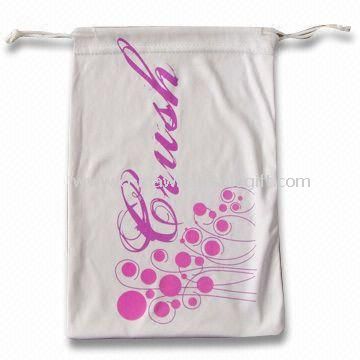 Drawstring Bag made of Microfiber Fabric