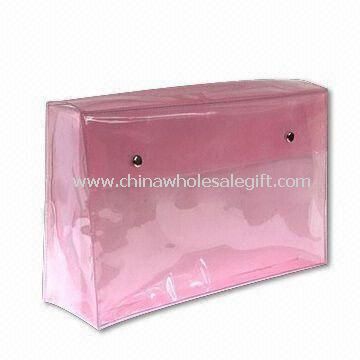 Bolsa de cosméticos de PVC com revestimento UV