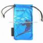 Soft Microfiber Eyeglass Pouch with Drawstring Closure small picture