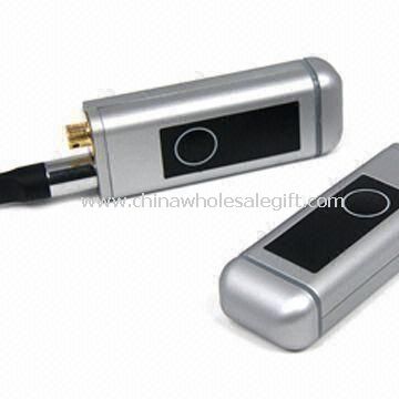 Electronic Cigarettes with Blue LED Light Gleam and USB Charger