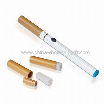 Manual Switch Electronic Cigarette with 110mAh Battery and Six-piece Cartridges