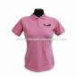Ladies Polo Shirt Made of 93% Cotton and 7% Spandex small picture