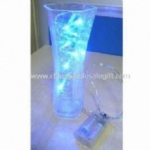 Lumière LED Vase en aluminium images