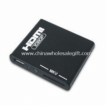 Powerfull Full HD Media Player Supports Mutiple Memory Card Media Inputs