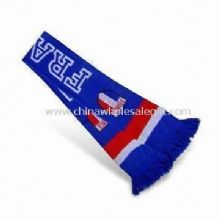 Football Scarf Made of 100% Acrylic images