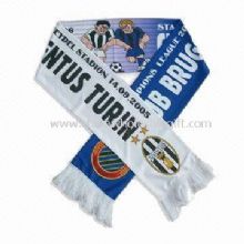 Polyester fodbold tørklæde med fodbold Club images