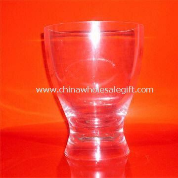 Ice Bucket with Elegant Design Made of Clear Crystal Polycarbonate