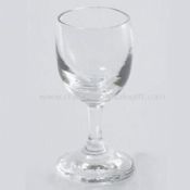 Weißes Glas Wein hergestellt aus Kristall mit 28ml Inhalt images