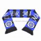 Knitted Football Scarf with Screen, Heat Transfer or Jacquard Printing small picture