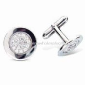 Cuff Link i Fashion Design med Rhodium Plating images